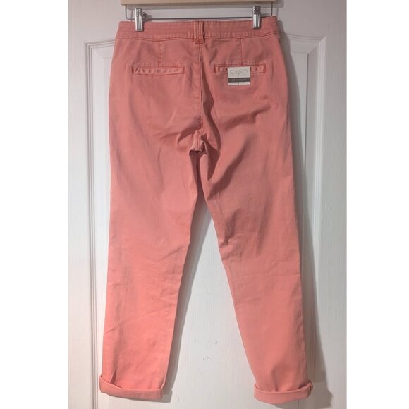 Chino by Anthropologie | Relaxed Chino In Salmon - Picture 3 of 11